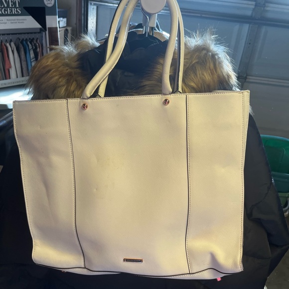 Rebecca Minkoff Large White Leather Tote - Picture 3 of 4